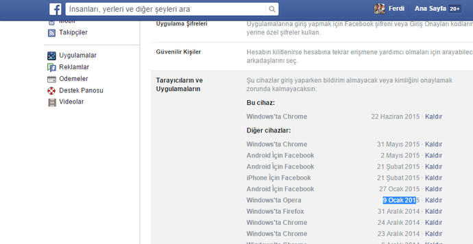 Facebook Profilimizi Güvenlik Altına Nasıl Alırız?