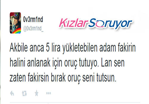 Ramazan İçerikli Capsler ve Tweetler