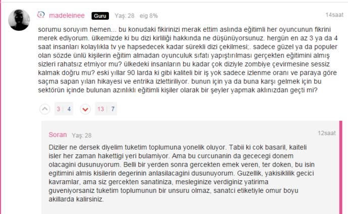 Gaye Turgut KizlarSoruyor'da Kızlardan Gelen Sorular 