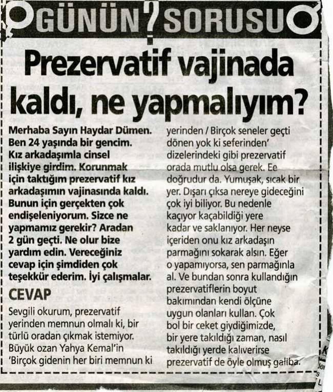 En İlginç Haydar Dümen Soruları