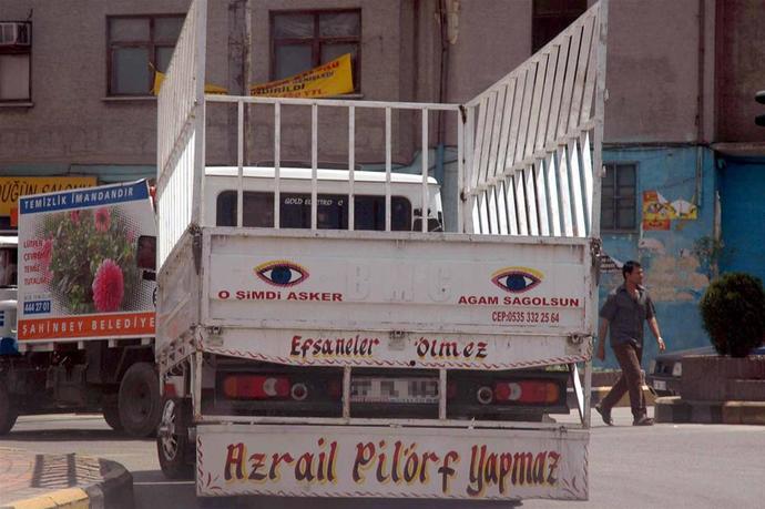 Akıllara Zarar Kamyon Arkası Yazıları