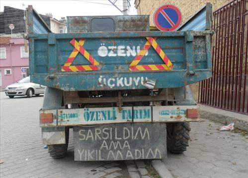 Akıllara Zarar Kamyon Arkası Yazıları