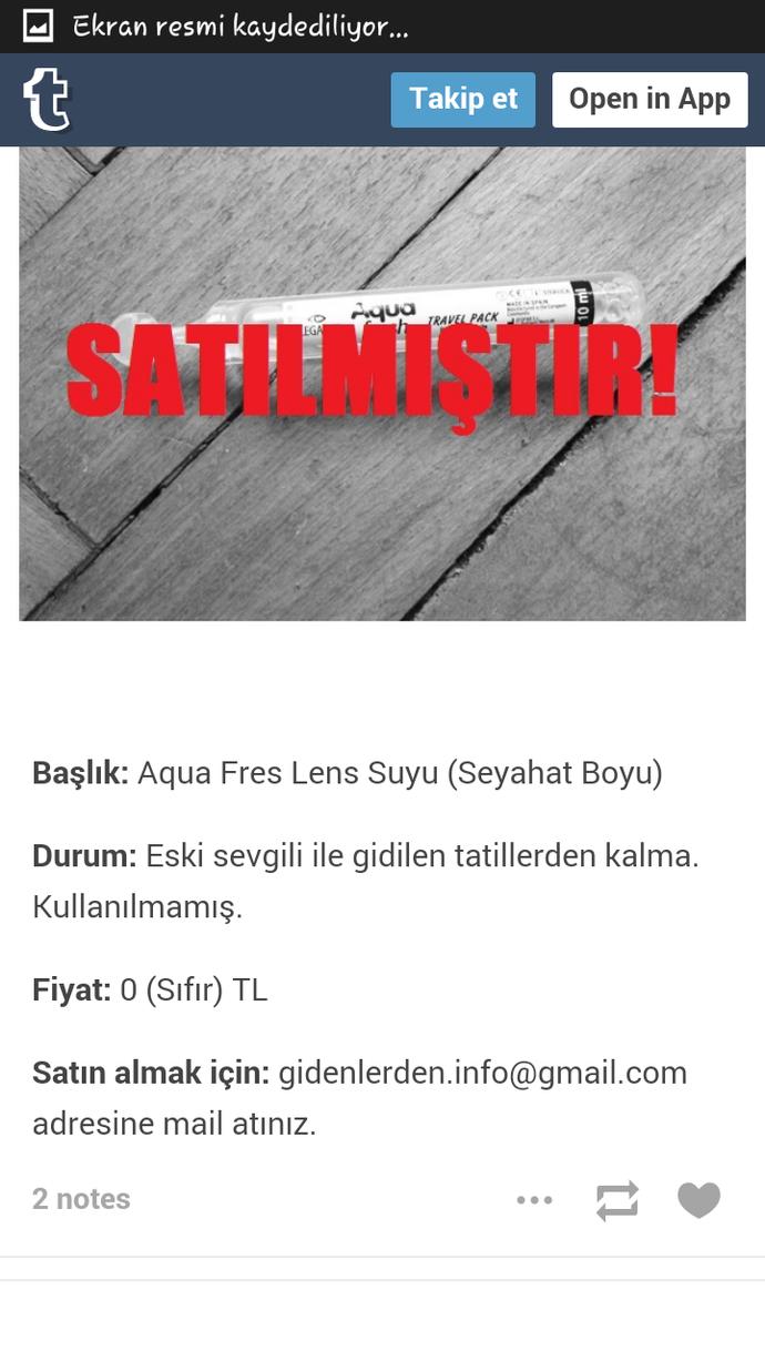 Gidenlerden Kalanlar!