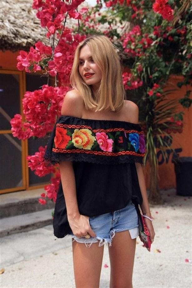 Yeni Moda: Kayık Yaka Bluzlar