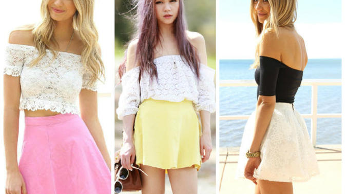 Yeni Moda: Kayık Yaka Bluzlar