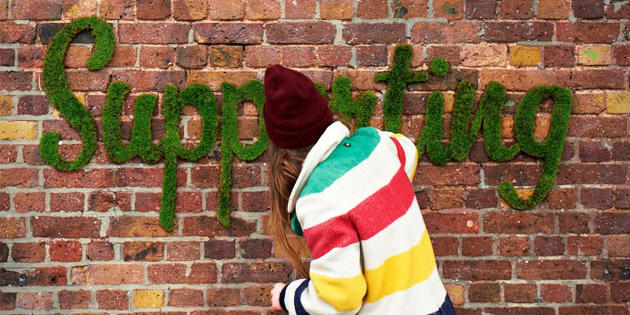 Caddeleriniz, Duvarlarınız İçin Yosun Grafiti Yapımı
