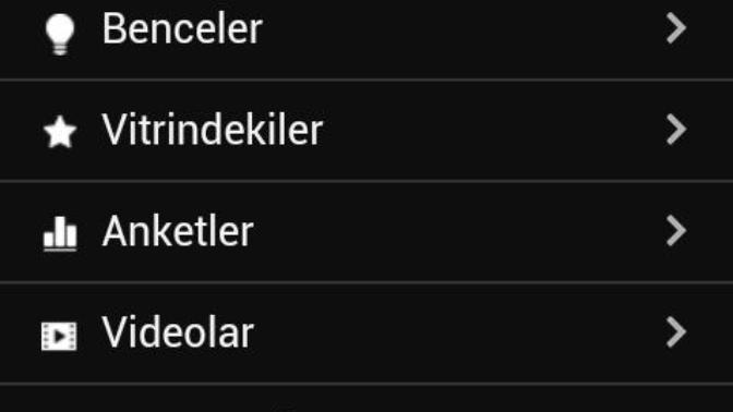 Canlı Yayın sayfasında hangi filtrelerle neler gözükür?