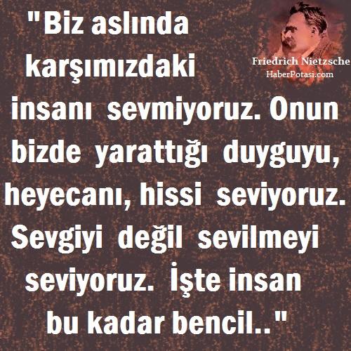 Sevgi Bencil ve Görecelidir (!)
