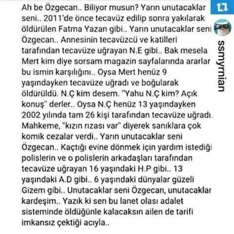 Tecavüzlerin tek sorunu abaza erkeklermi bence bazen kendimizide sorgulamayız