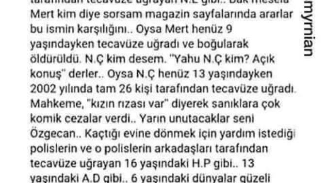 Tecavüzlerin Sorumlusu Abaza Erkekler mi?