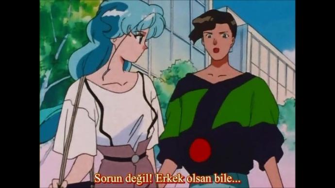 Sailor Moon'da (Ay Savaşçısı) Androjen Manken