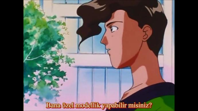 Sailor Moon'da (Ay Savaşçısı) Androjen Manken
