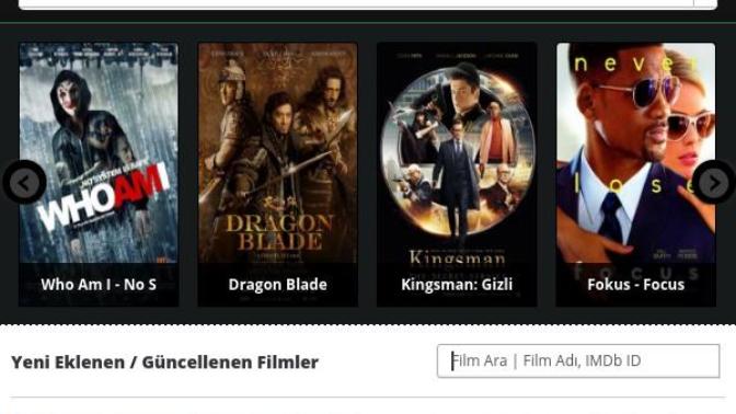 En İyi 5 Film İzleme Sitesi