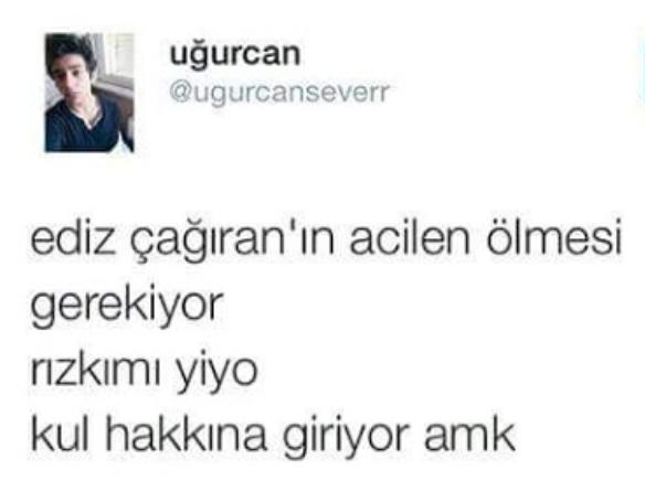 Bir Garip Ediz Çağıran Hikayesi