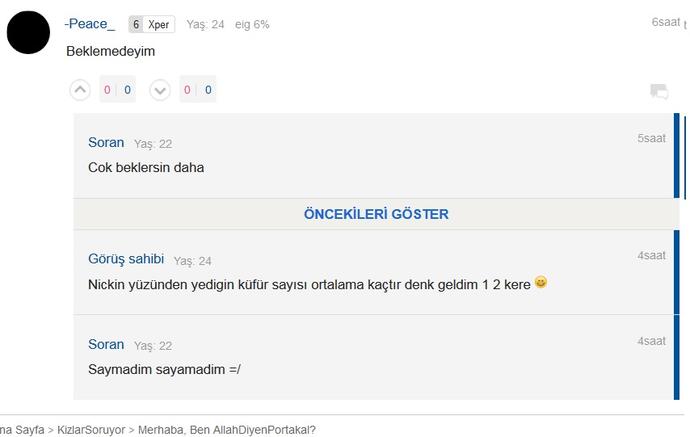 AllahDiyenPortakal Sorularınızı Yanıtladı..