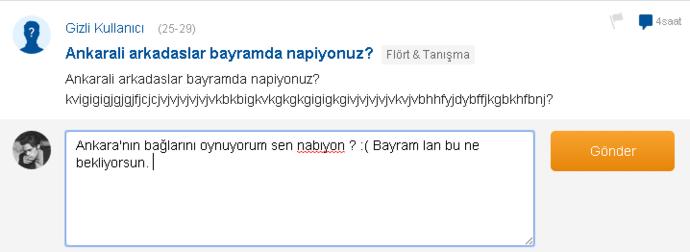 Sitenin Artık Yeter Dedirten Soruları