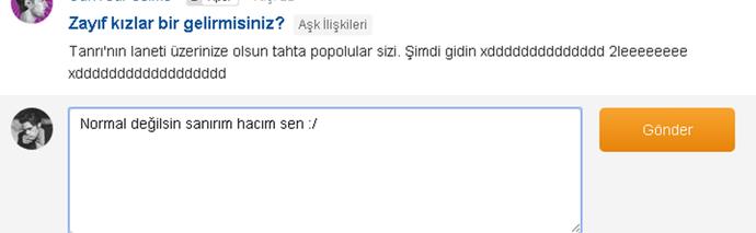 Sitenin Artık Yeter Dedirten Soruları