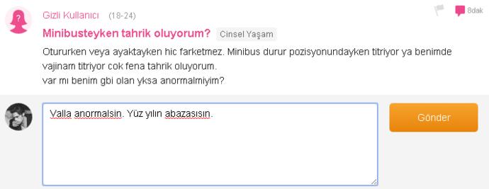 Sitenin Artık Yeter Dedirten Soruları