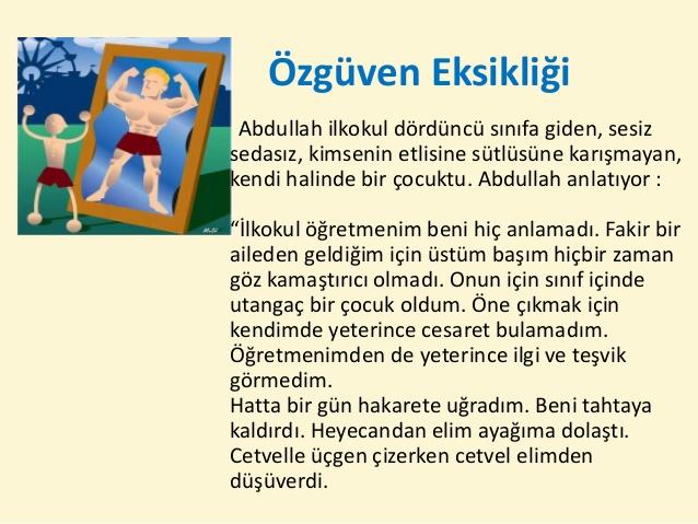 Özgüven Hakkında Gerekli Bilgiler