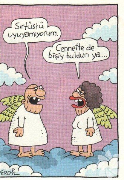 En komik "Cehennem" Temalı Karikatürler