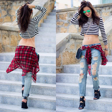 Her Dolapta Olmalı! Crop T-shirt Kombinleri