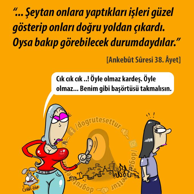 Başörtüsü ve tesettür hakkında..