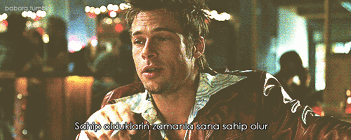 Anti-Düzen İmparatoru Tyler Durden ! :)
