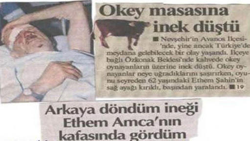 Türkiye'den Tuhaf, Komik 3. Sayfa Haberleri