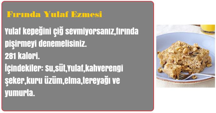 Yulaf Ezmesi ile Gelen Sağlık