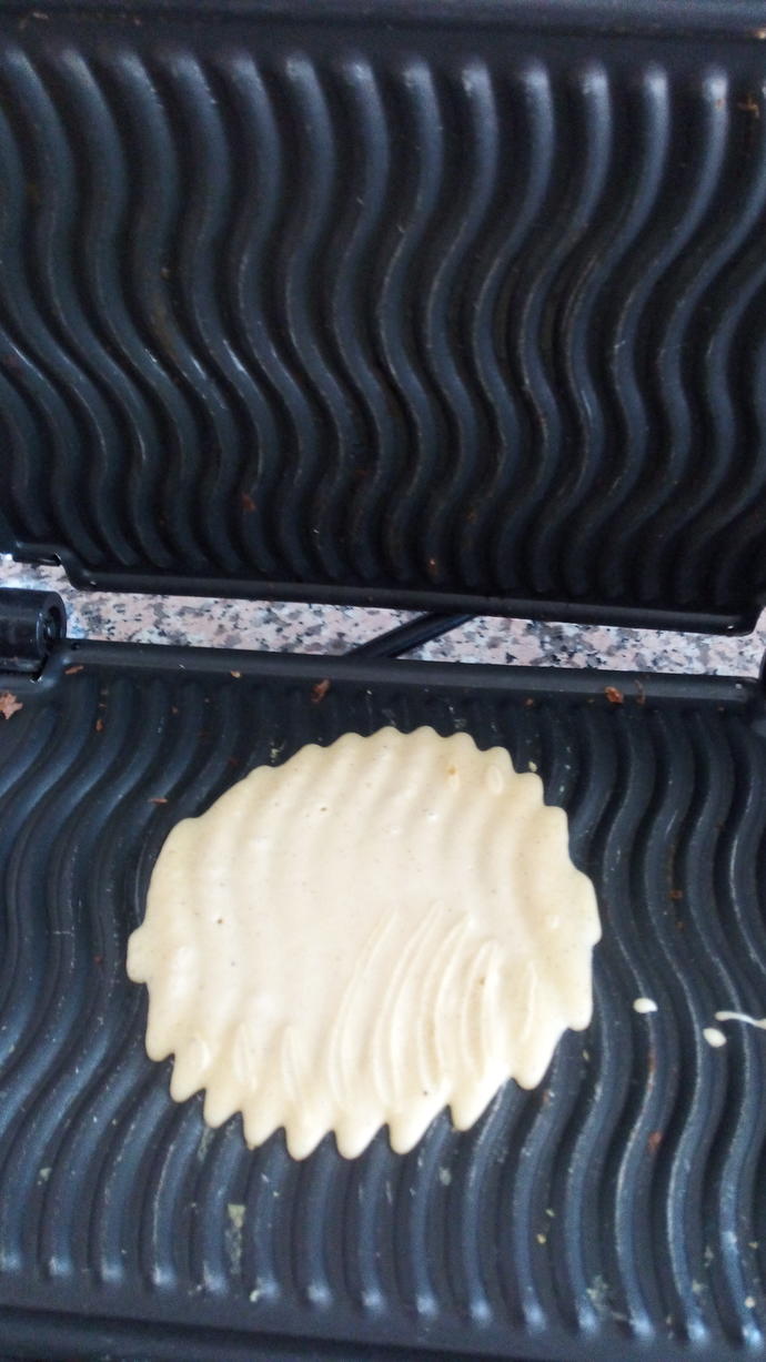 Tost makinesinde WAFFLE ! 😍