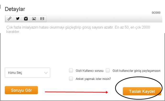 KızlarSoruyor İçin Yapılabilecek Yenilikler