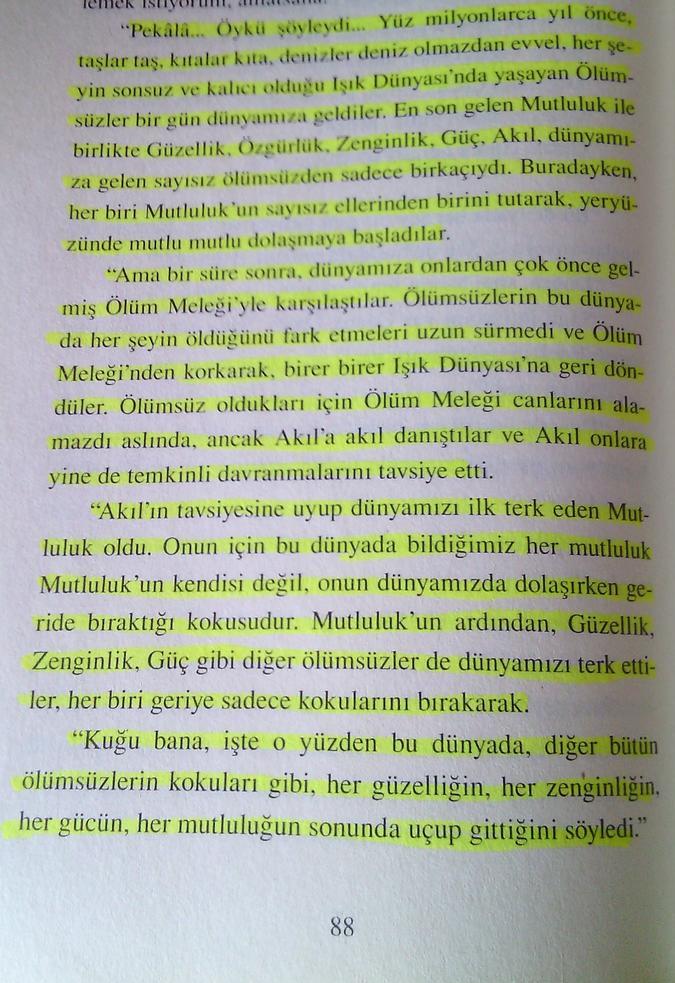 Aslında Mutluluk Yok Kokusunu Bıraktı ve Gitti Mutluluk