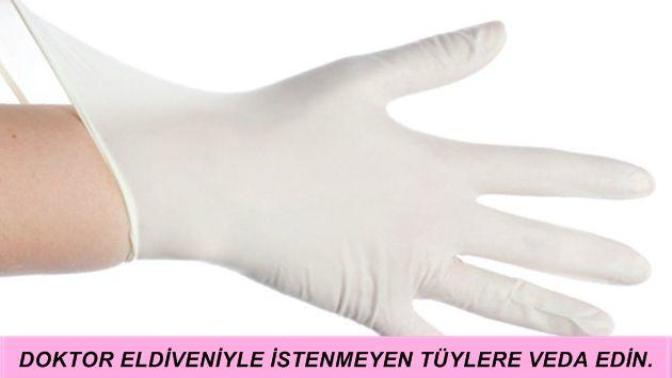 Eldiven İle İstenmeyen Kılları Alma Yöntemi