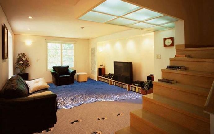 3D Mekan Tasarımları Evinizdeki Deniz