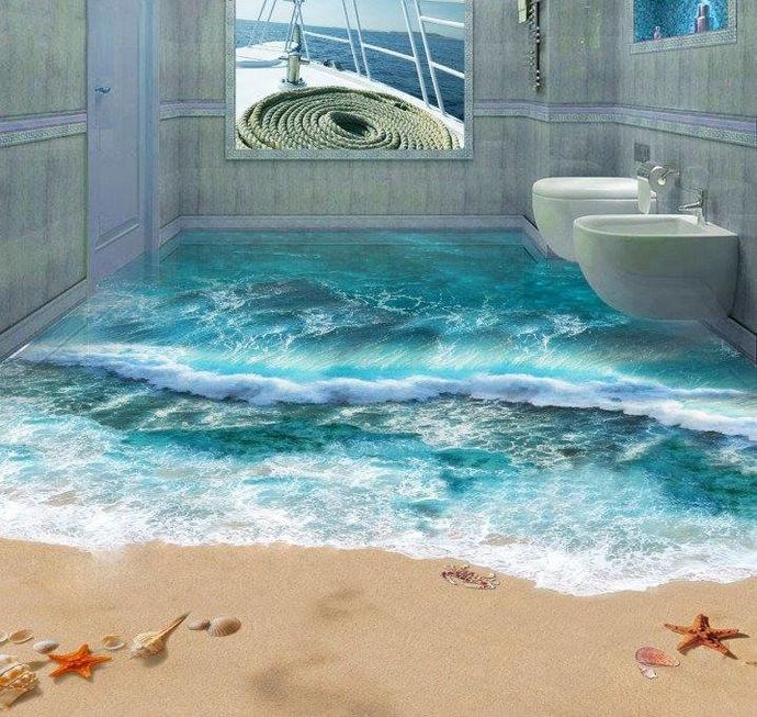 3D Mekan Tasarımları Evinizdeki Deniz