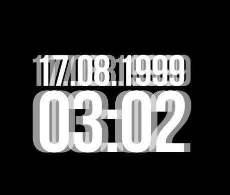 17 Ağustos 1999 Saat:03.02