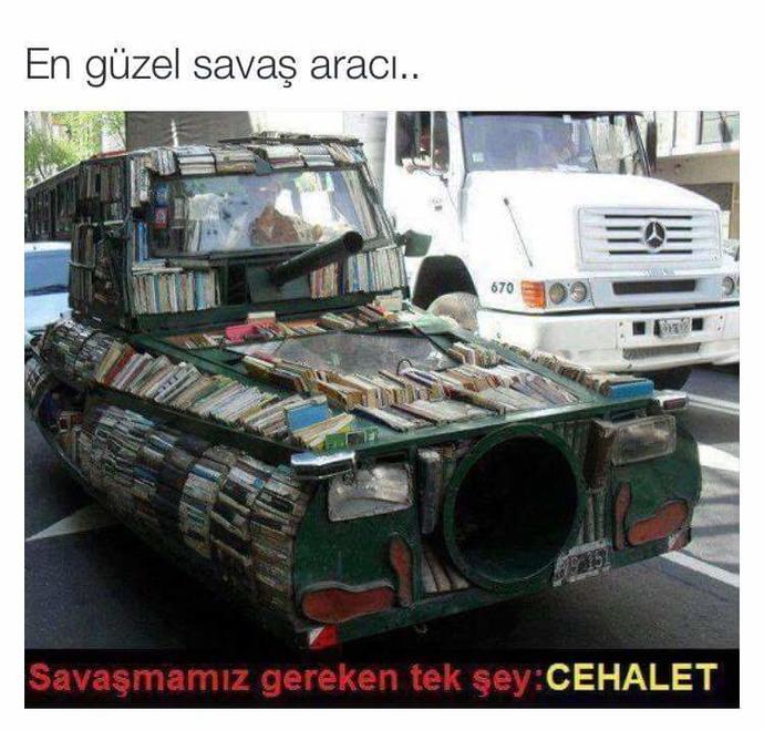 Kestiğiniz Ağaçlardan Bizlere Kütüphane Yapın!