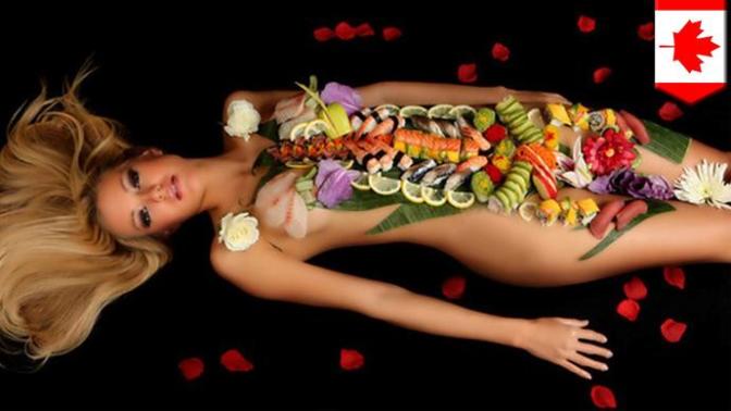 Çıplak Bir Kadının Üzerinden Sushi Yemek: Nyotaimori