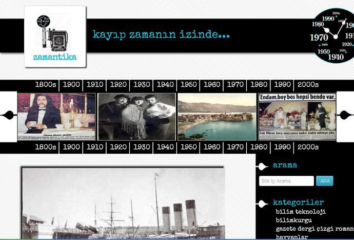 Geçmiş zamanda yaşayanlar için 4 güzel site