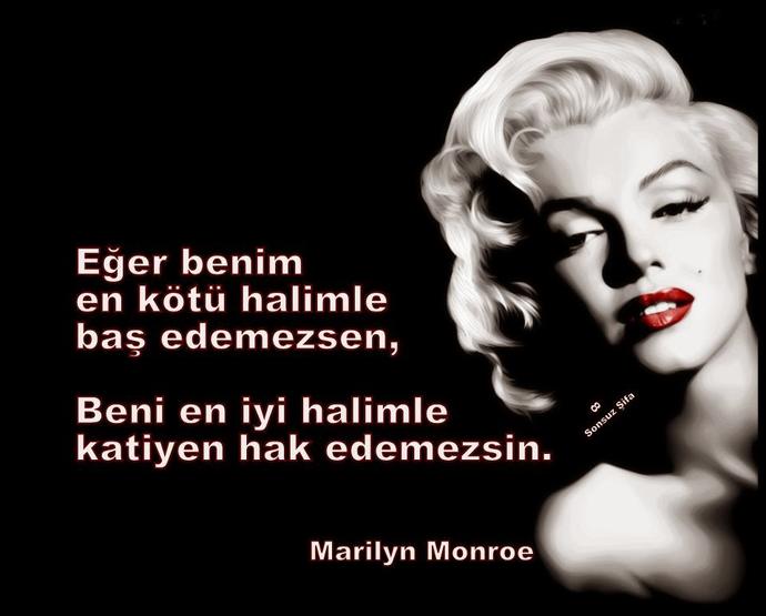 Seksiliğin ve Güzelliğin Sembolü Efsane Kadın: Marlyn Monroe