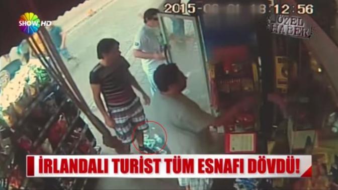 Aksaray'da Terör Estiren İrlandalı Turist