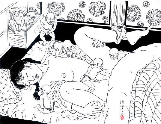 Toshio Saeki: Saykopat Erotizm Sanatçısı