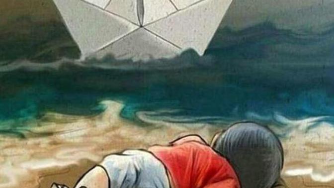 Bodrum Kıyılarına Vuran Masum Bir Çocuk!