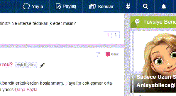 Son Güncelleme İle Gelen Görüş Sıralamasındaki Değişiklik