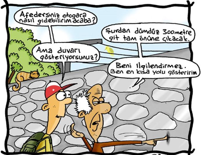 Ülkemizdeki Yol Tarifi Durumları