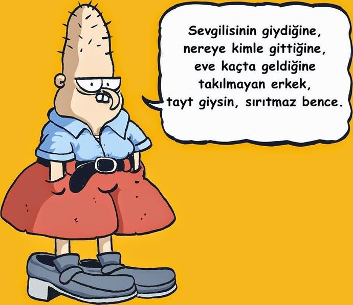 kadınlara göre itici erkekler..