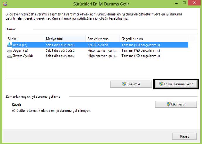 Formata değil, bilgiye ihtiyacınız var!