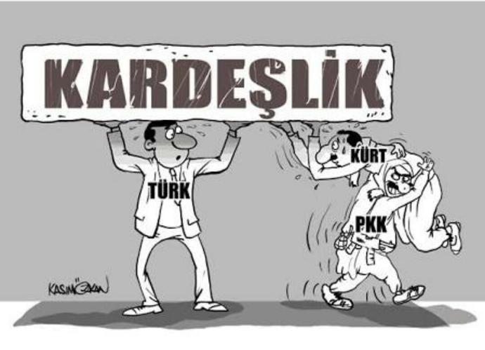 TürKürt kardeştir pkk kalleştir