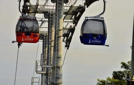 İzmir'de Teleferik Açıldı