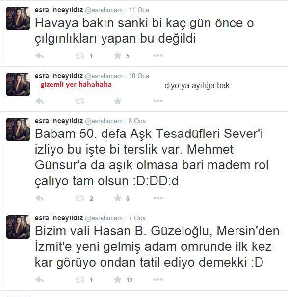 Twitterla ilgili bir kaç tüyom var
